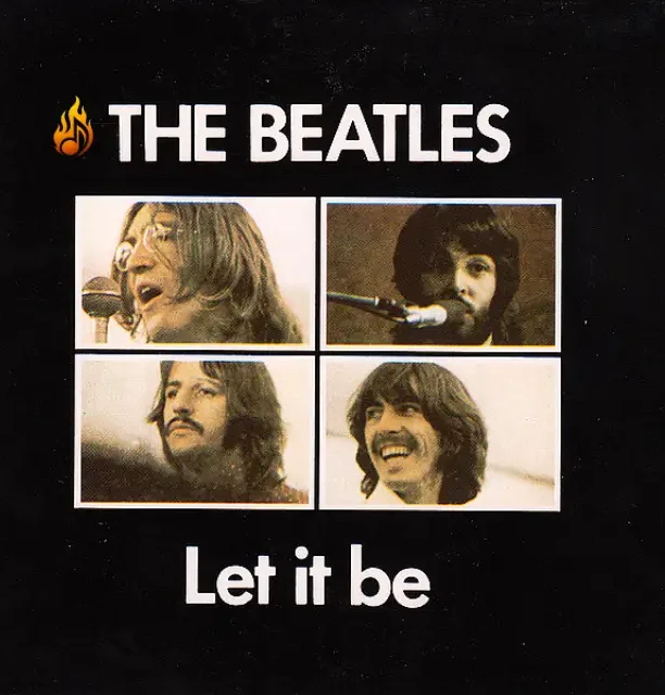 The Ultimate Guide to Chord Progressions: Building Musical Foundations The Beatles Let It Be album cover featuring chord progression artwork with four iconic band member portraits